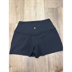 Lululemon Align Classic-Fit High-Rise Short 3” Black Size 6